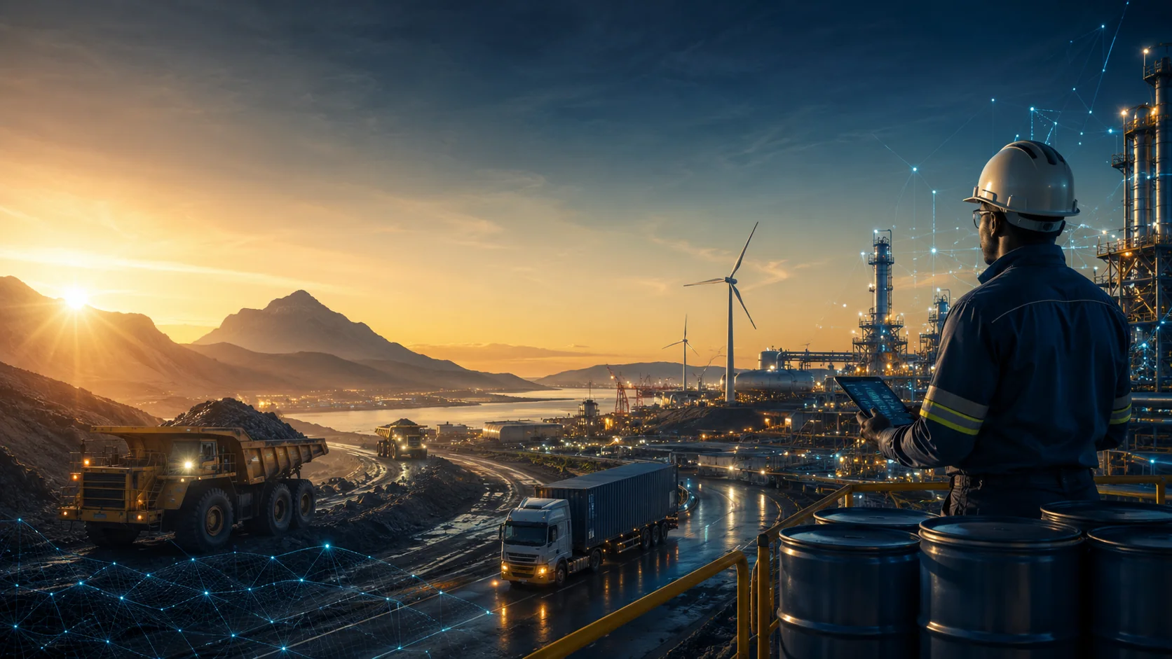 South African mining, transport and industrial operations supported by Engol